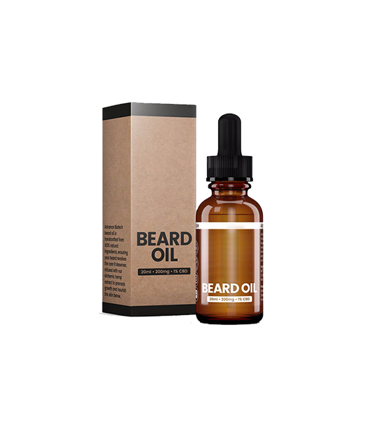 CBD Beard Oil Packaging Boxes